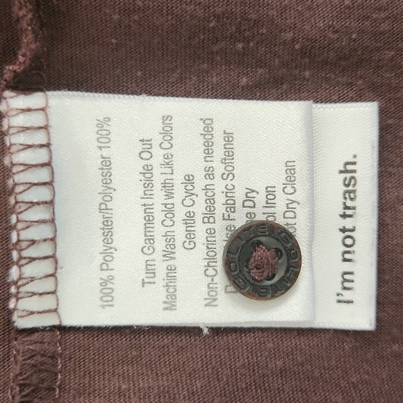 GOLITE Brown Performance Polo Shirt - Picture 8 of 10